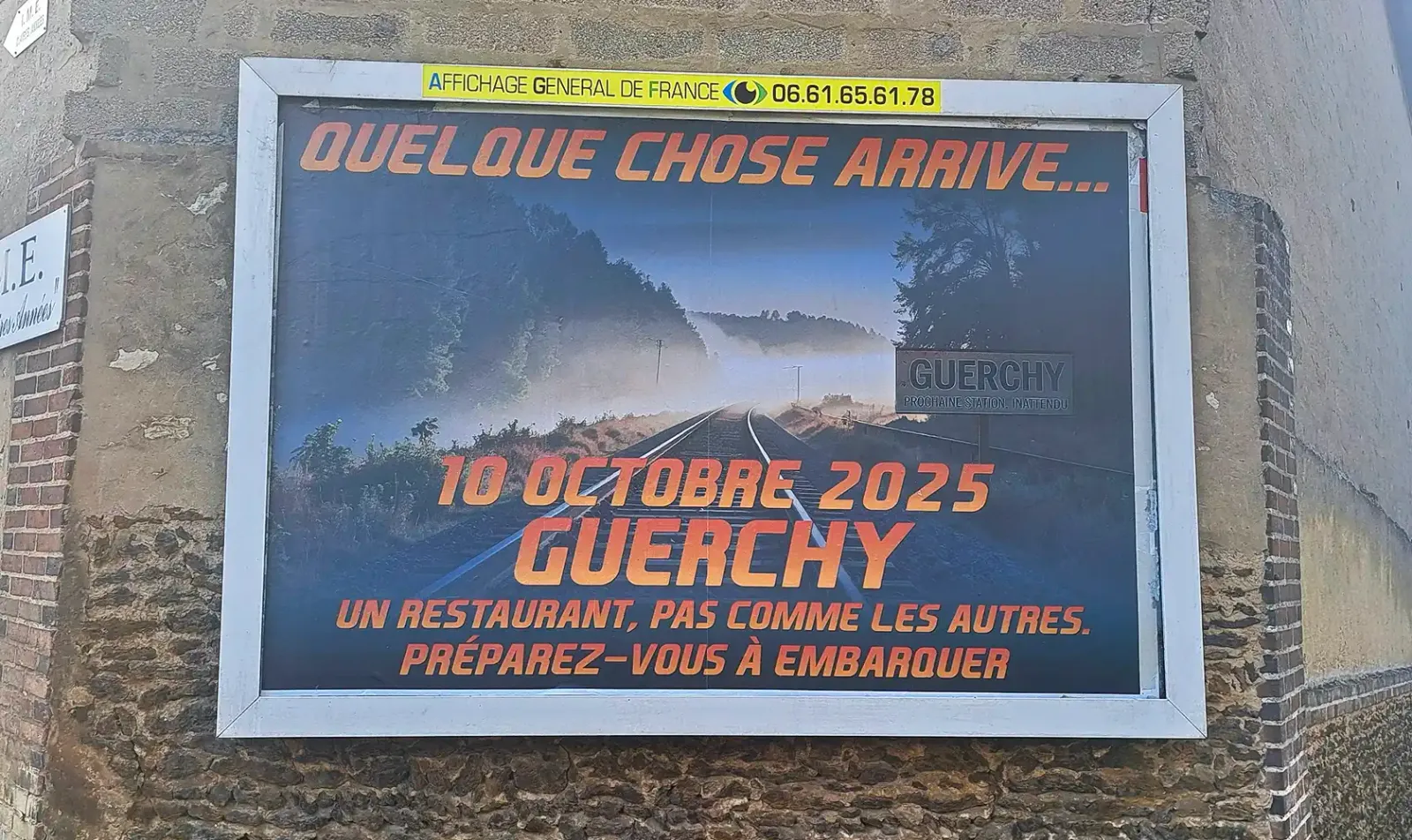 Campagne publicitaire pour le lancement d'un nouveau restaurant